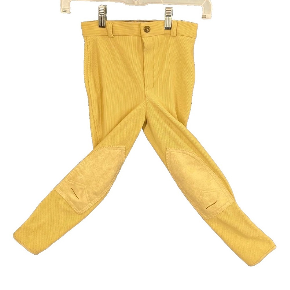 Tuff‎ Rider Pants Kids Beige Tan Slim Equestrian Horse Riding Pants Sz 8 NWT